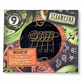 9 Steampunk Puzzels - Eureka Puzzle