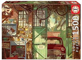 Educa puzzle Old Garage Arly Jones - 1500