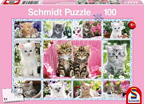 Kittens puzzel 100
