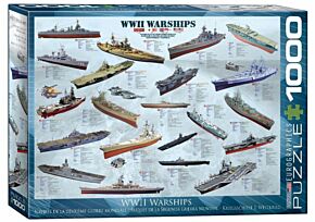 puzzel met oorlogsschepen