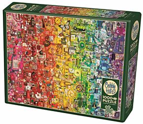 Rainbow puzzle Cobble Hill 2000