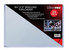 Side Load Toploader card sleeves (Ultra Pro)