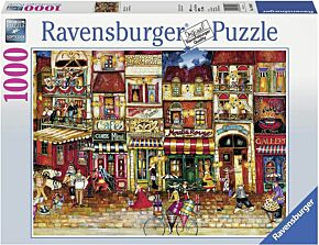 Straten van Frankrijk - legpuzzel Ravensburger - 1000 stukken