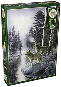 Wolves at Moonlight puzzle